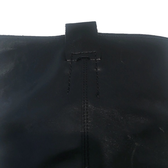 NWOT Banana Republic black leather boot, slip on 8 - Picture 9 of 15